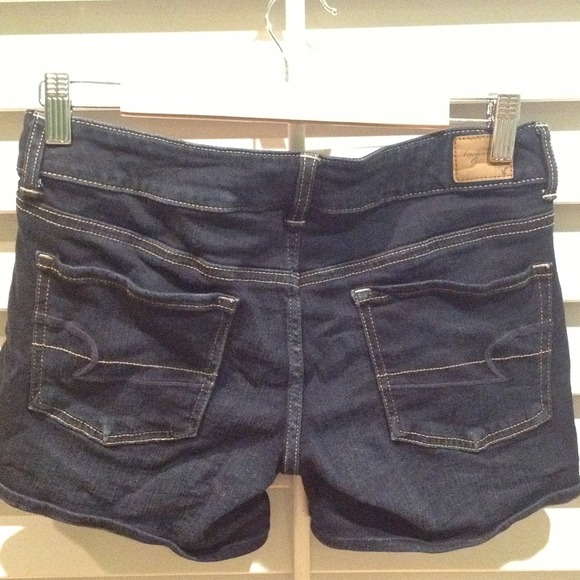 Midi Length American Eagle Denim Shorts - Picture 2 of 3