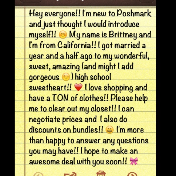 Meet Your Seller!! :)