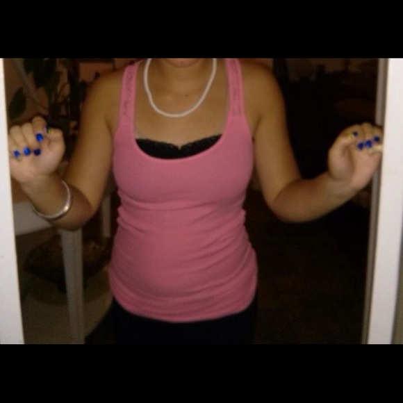 Salmon Half Lace Tank Top from Pacsun - Picture 2 of 4