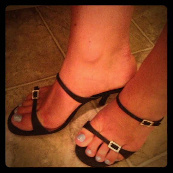 Chinese laundry jeweled stilettos