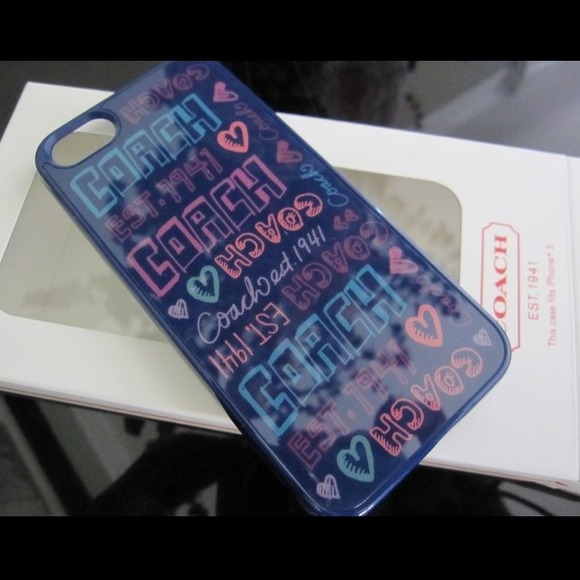 COACH POPPY GRAFFITI DAISY PATCH IPHONE 5 CASE - Picture 3 of 3