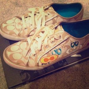 Authentic Coach Brand Sneakers.