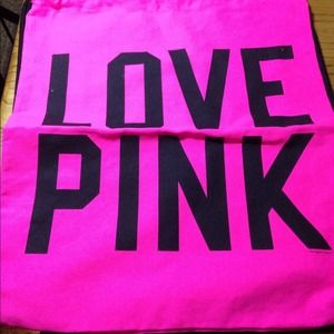 Victoria Secret Drawstring Bag