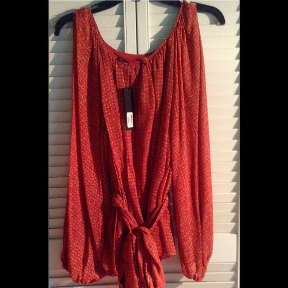 Rachel Zoe Olivia Printed Top