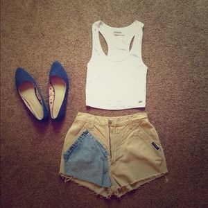 Vintage High Waisted Shorts