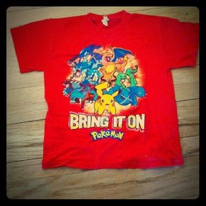 An children's Pokemon graphic T