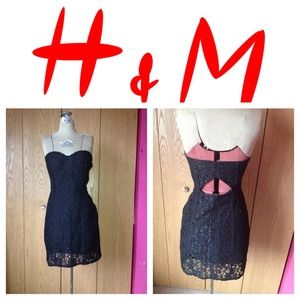 Stunning black cocktail dress