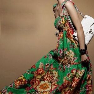Beautiful floral maxi
