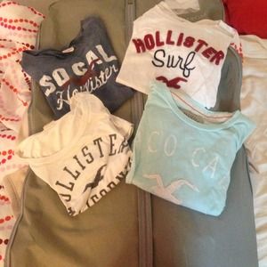 All Hollister women's printed tees-ON HOLD!!