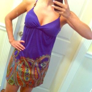 *REDUCED* Purple spaghetti strap dress