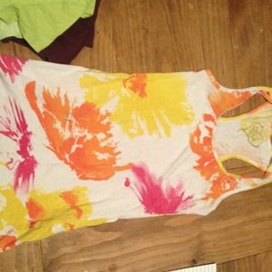 🚫SOLD🚫Tye-Dye razor back tank