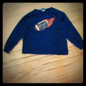 A Nike long sleeve football shirt