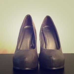 Grey heels