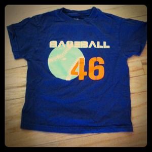 A children's baseball t shirt