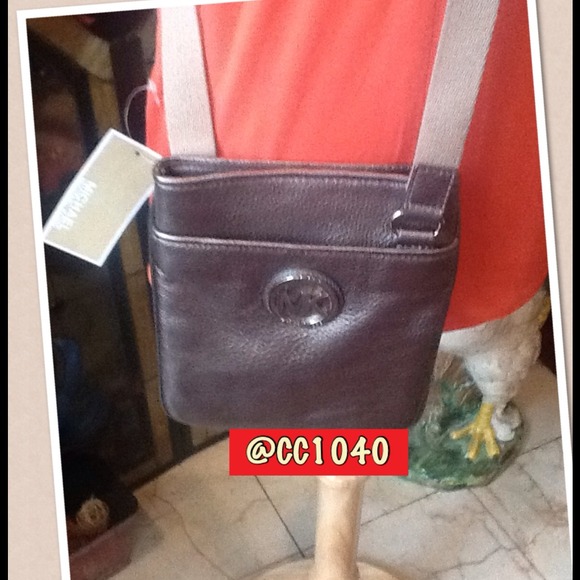 Mk gunmetal Crossbody