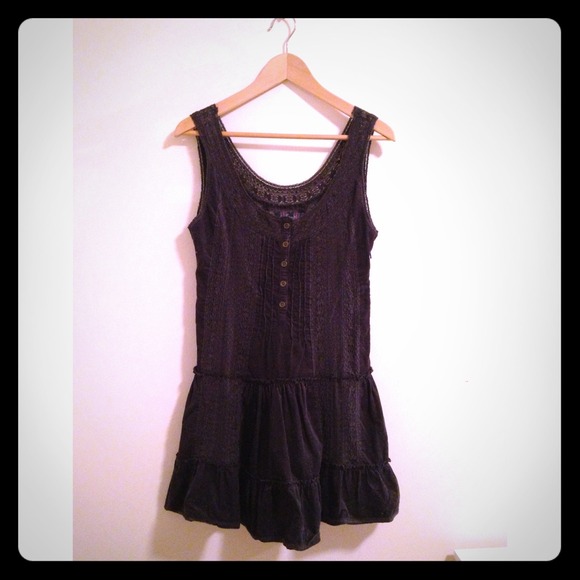 *Sold* Free people lace/corduroy dress