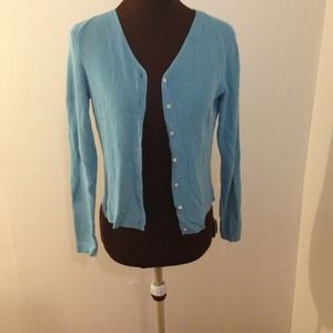 Light Blue Banana Republic Cardigan sz S
