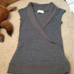 *DONATED* Grey vest like coverup