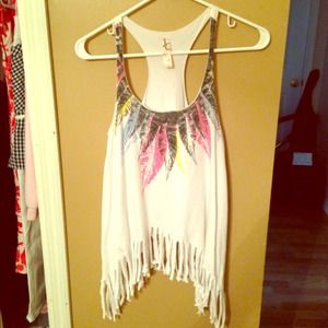 Fringe top