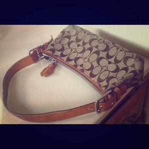 REDUCED Authentic used small coach bag!