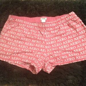 Aeropostale pink sleep shorts, size small/petite.