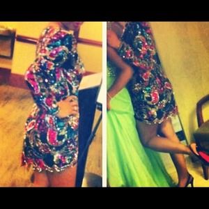 "Lady Las Vegas" vintage dress.