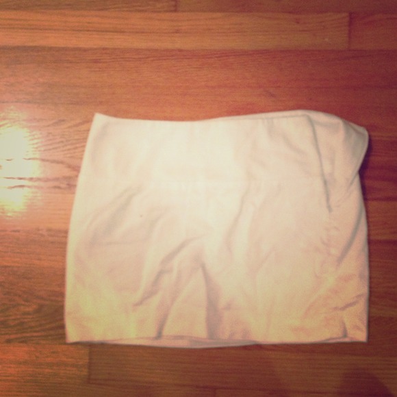Express white skirt