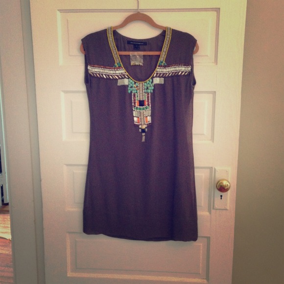 French Connection Beaded Dress