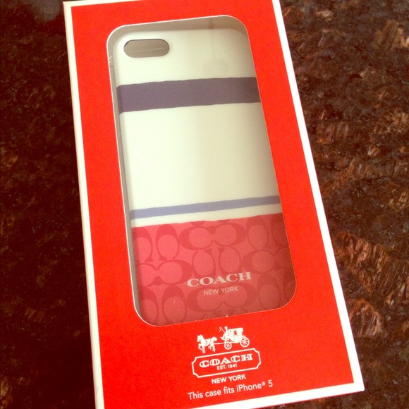 NEW Authentic Coach iPhone 5 Case