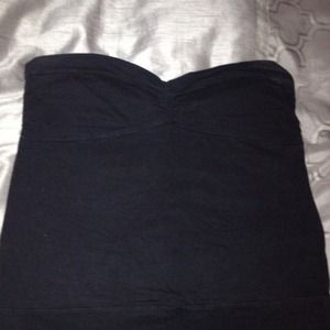 Black Sweetheart Tube Top
