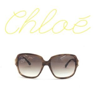❗SOLD❗Chloe Ammi Brown Horn Sunglasses
