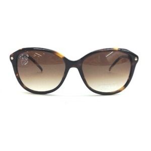 Chloe Tortoise Plastic Frame Sunglasses
