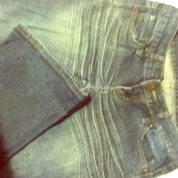 dark blue jeans