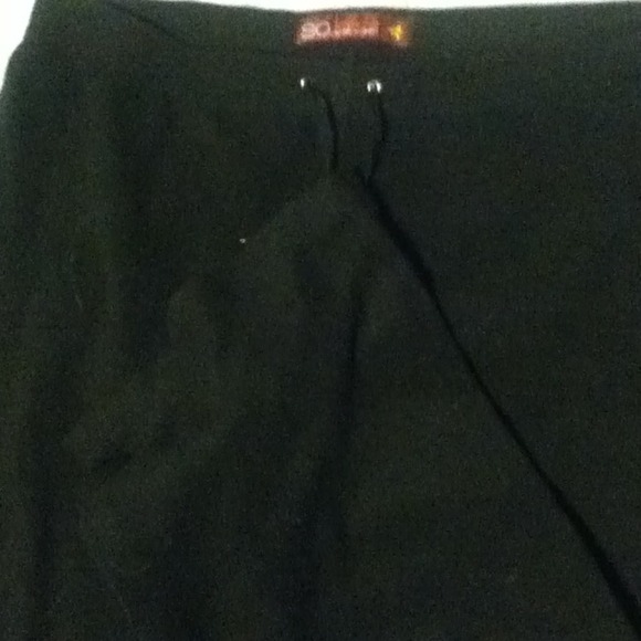 soft black pants