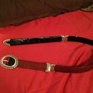 Brighton reversible blk/brown belt