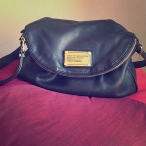 Marc by Marc Jacobs black leather purse