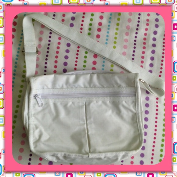White Cross Body Bag