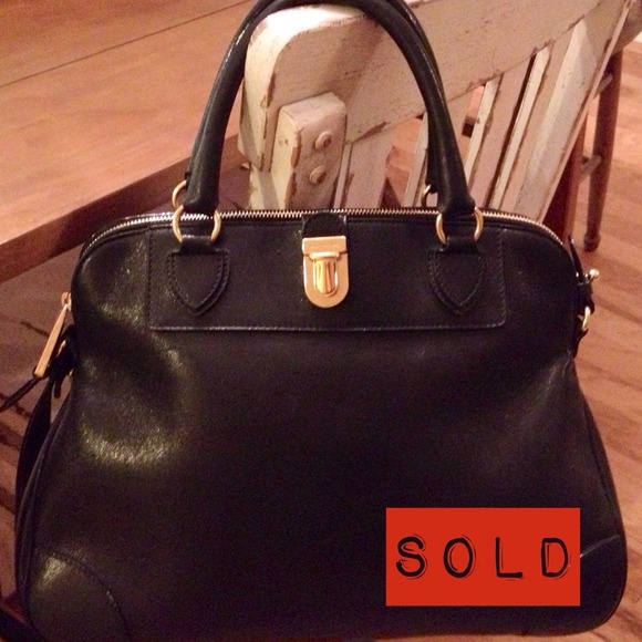 SOLD Marc Jacobs Whitney NWT Black Bag Satchel