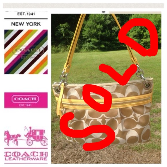 👜AUTHENTIC COACH SHOULDER BAG👜