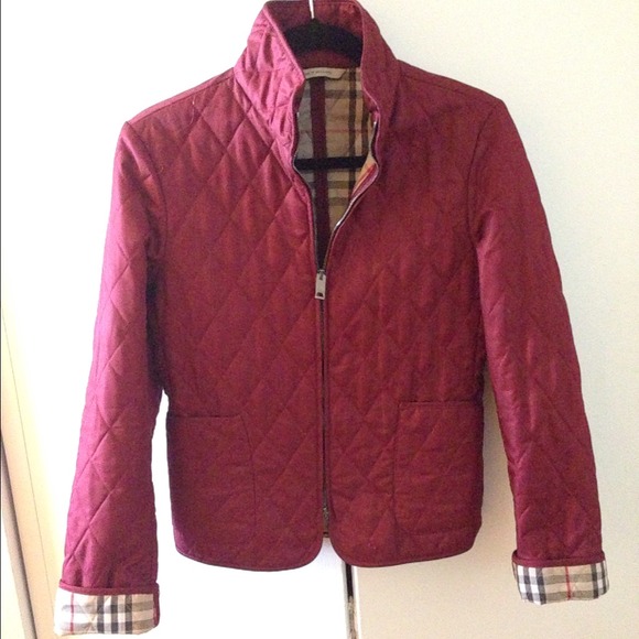 Red Burberry Jacket😻