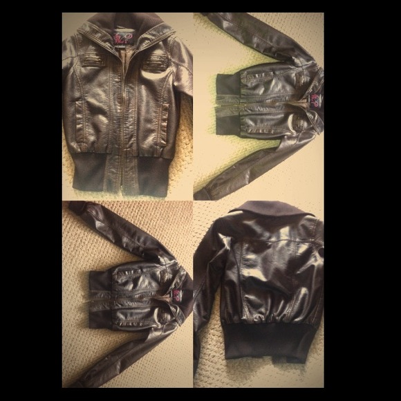 Dark brown Leather jacket