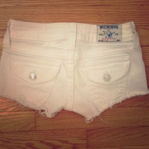 Never worn size 25 True Religion shorts