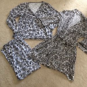 Pajama set with Robe