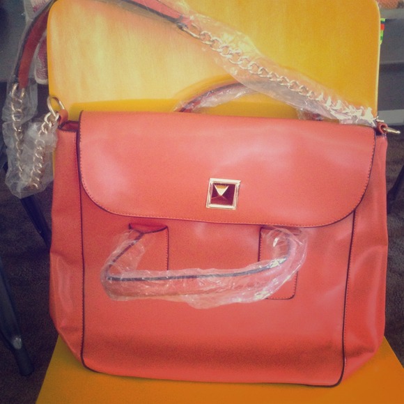 Orange Laptop Bag