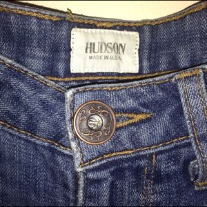 Hudson Skinny Blue Jeans