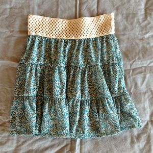 Sold Floral print skirt