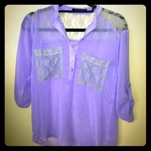 Foreign Exchange Light Purple Top