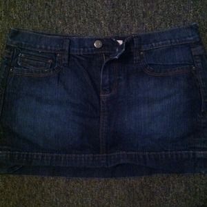 old navy jean skirt.