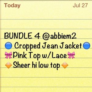 Bundle for @abbiem2