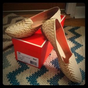 Coach Catrin straw flat Q1871